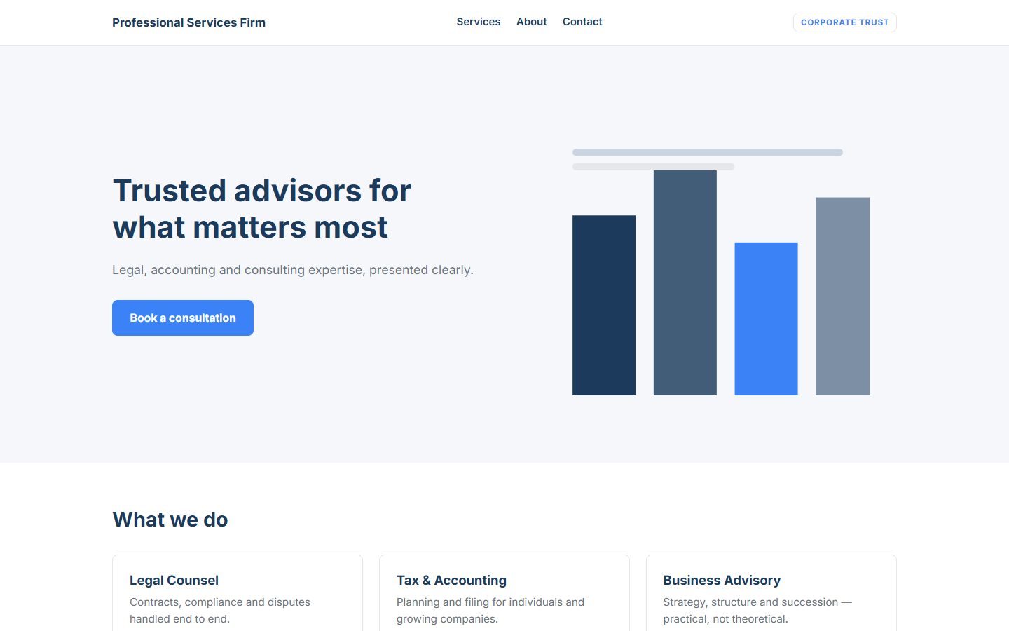 Professional Services Firm