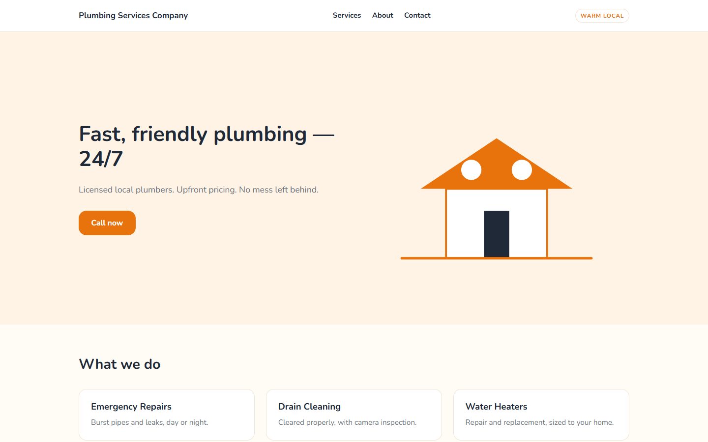 Plumbing Services Company