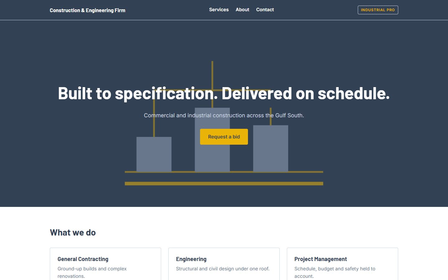 Construction & Engineering Firm